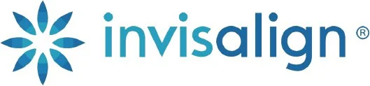 Invisalign logo representing advanced teeth alignment solutions for a comfortable dental experience.